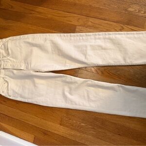 MOTHER Tomcat Ankle in Cream Puff Size 26